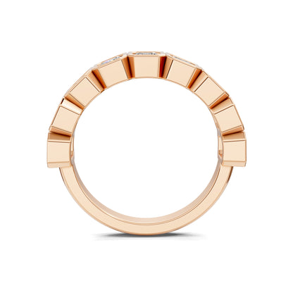 VALORA EMERALD DIAMOND BAND