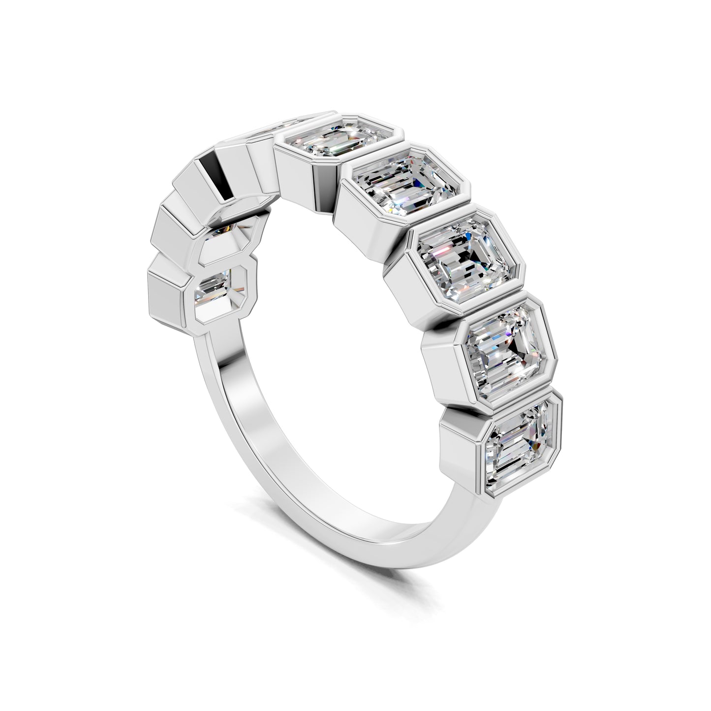 VALORA EMERALD DIAMOND BAND