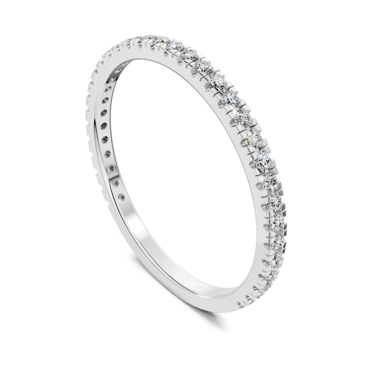 SOPHIE PETITE PAVE DIAMOND RING