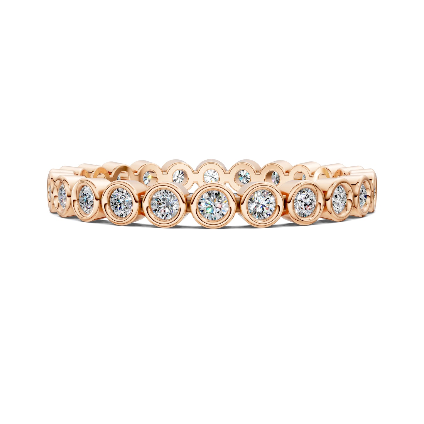 MAYA ROUND DIAMOND ETERNITY BAND