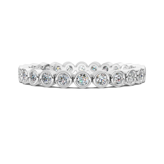 MAYA ROUND DIAMOND ETERNITY BAND