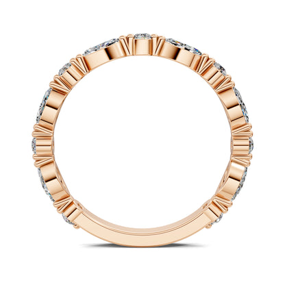 QUINN ROUND AND MARQUISE DIAMOND BAND