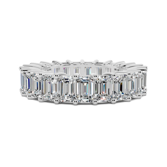LUMINA EMERALD ETERNITY BAND