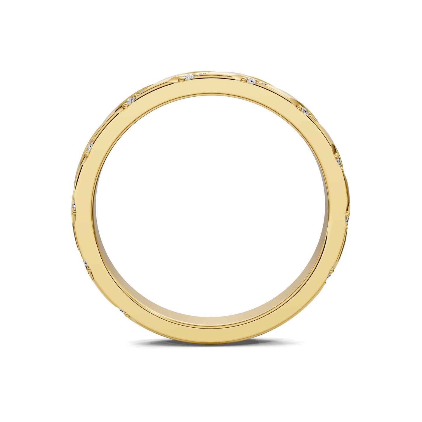 AUREA DIAMOND TWIST BAND