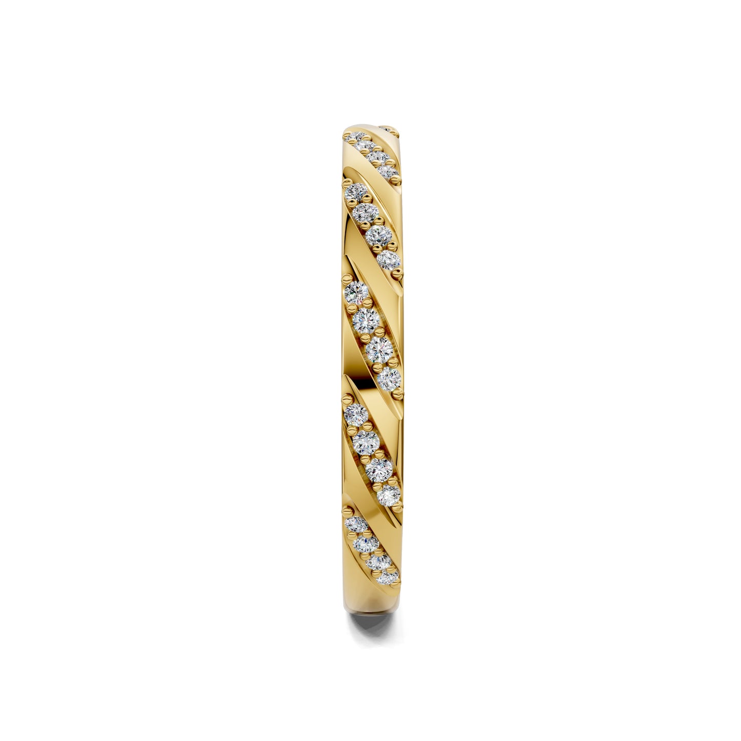 AUREA DIAMOND TWIST BAND