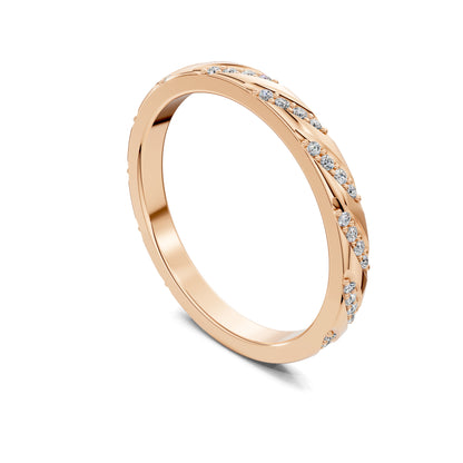 AUREA DIAMOND TWIST BAND
