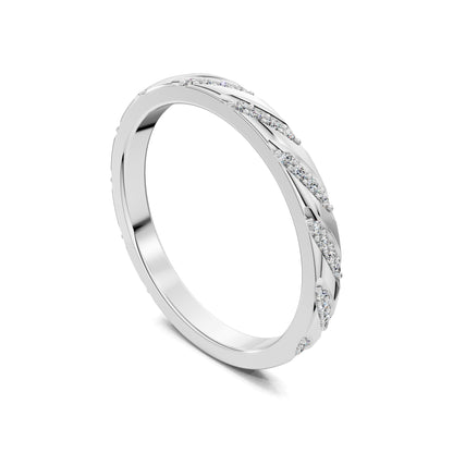 AUREA DIAMOND TWIST BAND