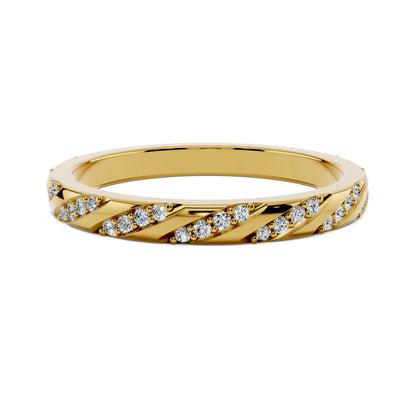AUREA DIAMOND TWIST BAND