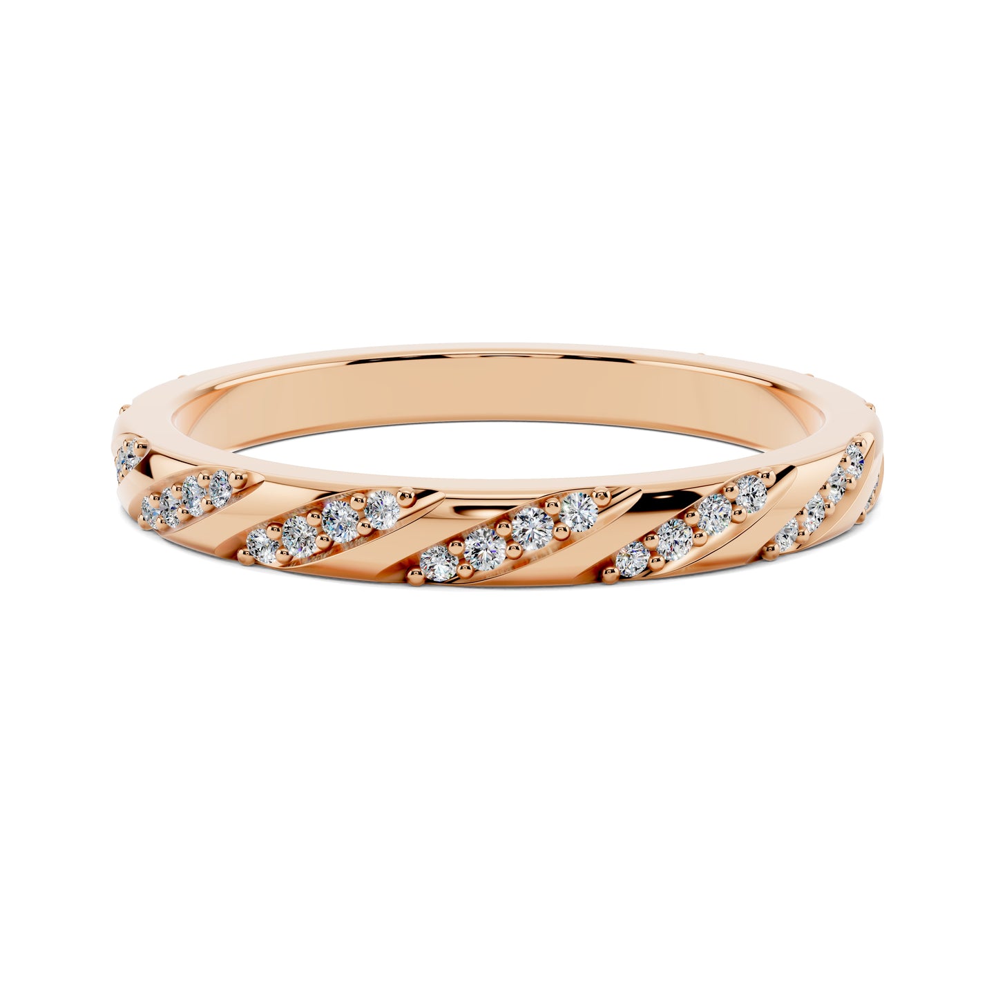 AUREA DIAMOND TWIST BAND