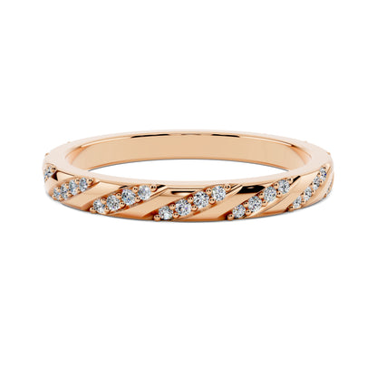 AUREA DIAMOND TWIST BAND