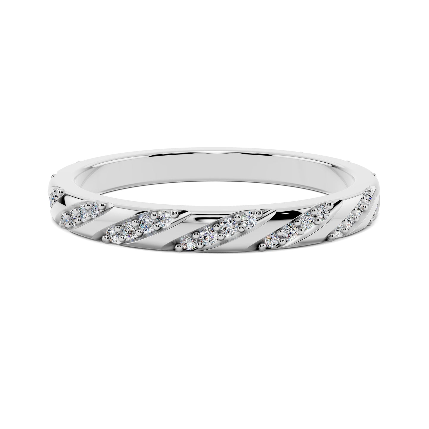 AUREA DIAMOND TWIST BAND