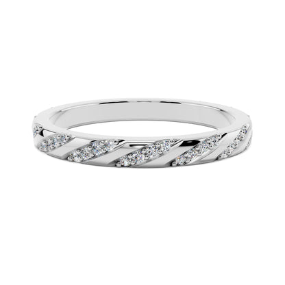 AUREA DIAMOND TWIST BAND