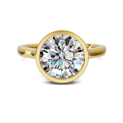 Madeline Hidden Halo with Pavé Bridge Ring