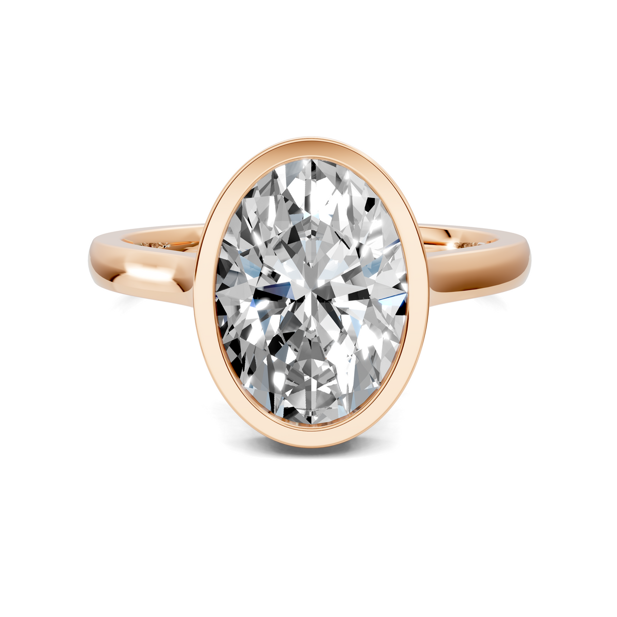 Madeline Hidden Halo with Pavé Bridge Ring