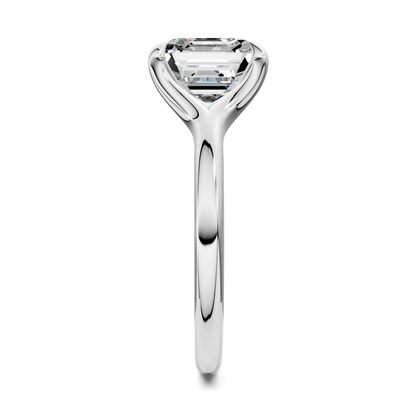 Brooklyn Crisscross Cathedral Solitaire Ring