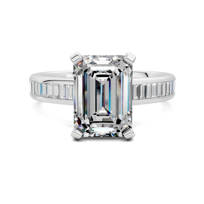Bianca Baguette Channel Ring Setting