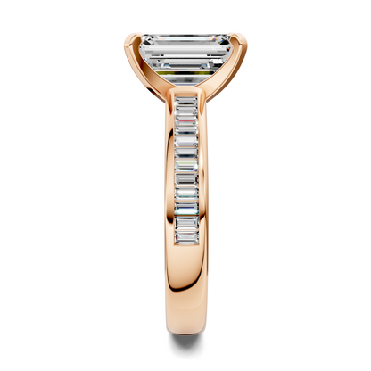 Bianca Baguette Channel Ring Setting