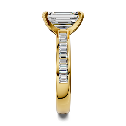 Bianca Baguette Channel Ring Setting