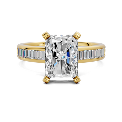 Bianca Baguette Channel Ring Setting