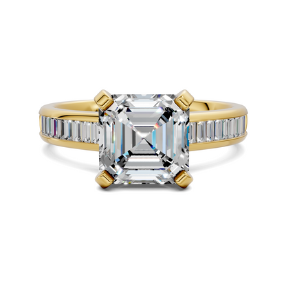 Bianca Baguette Channel Ring Setting