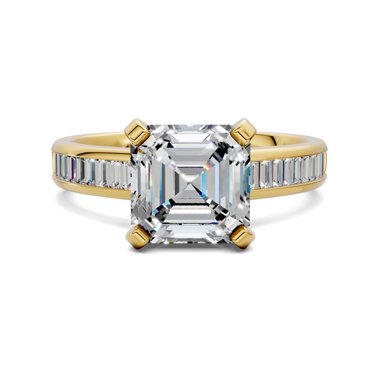Bianca Baguette Channel Ring Setting