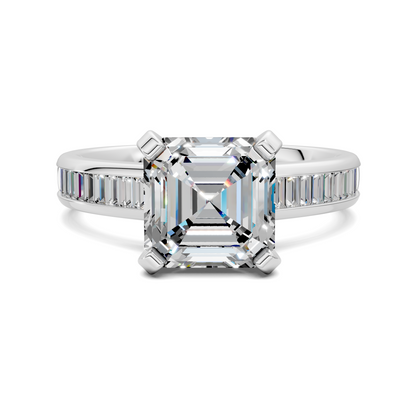 Bianca Baguette Channel Ring Setting