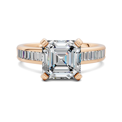 Bianca Baguette Channel Ring Setting