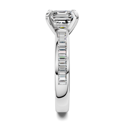 Bianca Baguette Channel Ring Setting