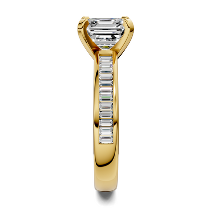 Bianca Baguette Channel Ring Setting