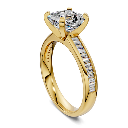 Bianca Baguette Channel Ring Setting