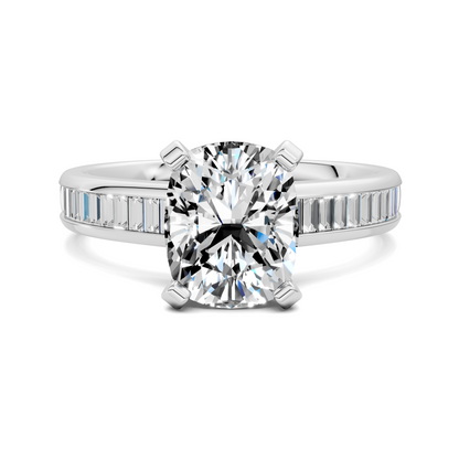 Bianca Baguette Channel Ring Setting