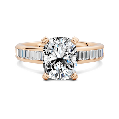 Bianca Baguette Channel Ring Setting