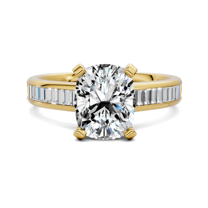 Bianca Baguette Channel Ring Setting