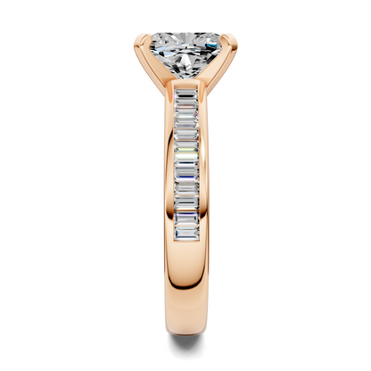 Bianca Baguette Channel Ring Setting