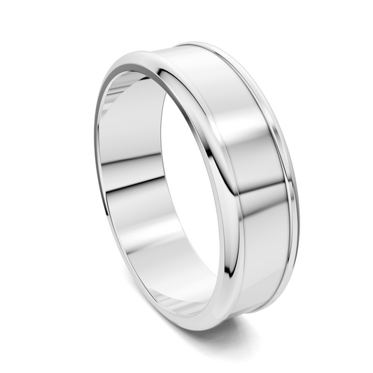 KEITH GROOVED MATTE BAND