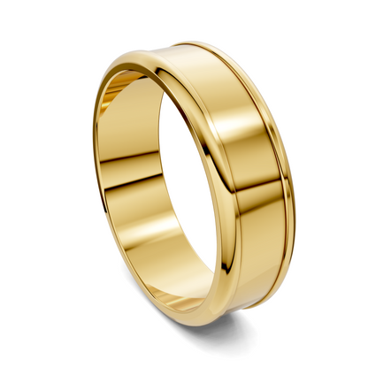 KEITH GROOVED MATTE BAND