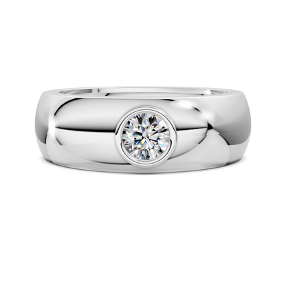 WINSTON DOMED BEZEL BAND