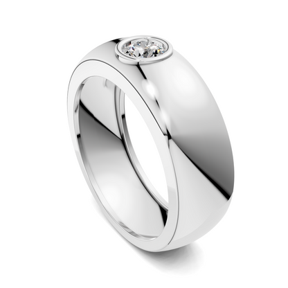WINSTON DOMED BEZEL BAND