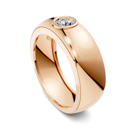 WINSTON DOMED BEZEL BAND