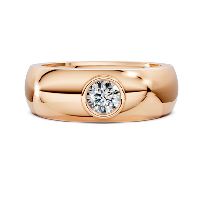 WINSTON DOMED BEZEL BAND