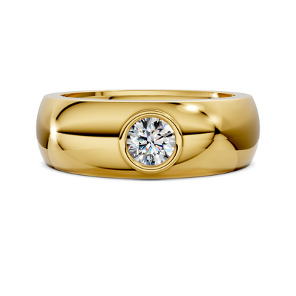 WINSTON DOMED BEZEL BAND
