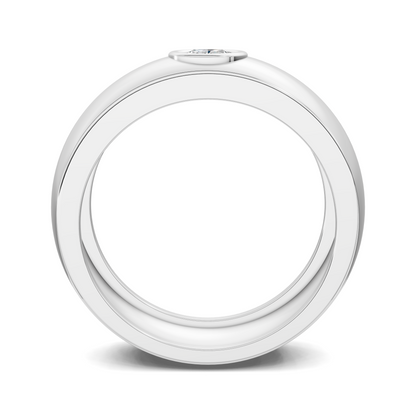 WINSTON DOMED BEZEL BAND