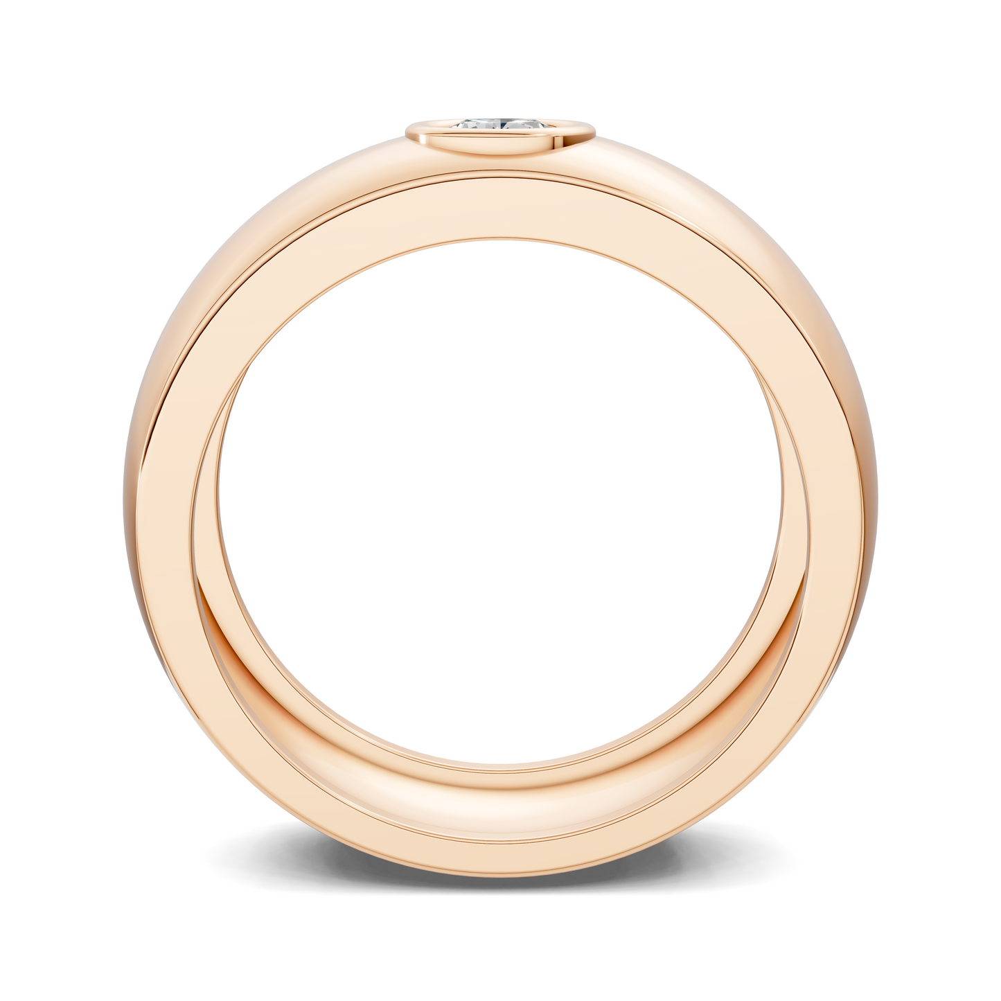 WINSTON DOMED BEZEL BAND