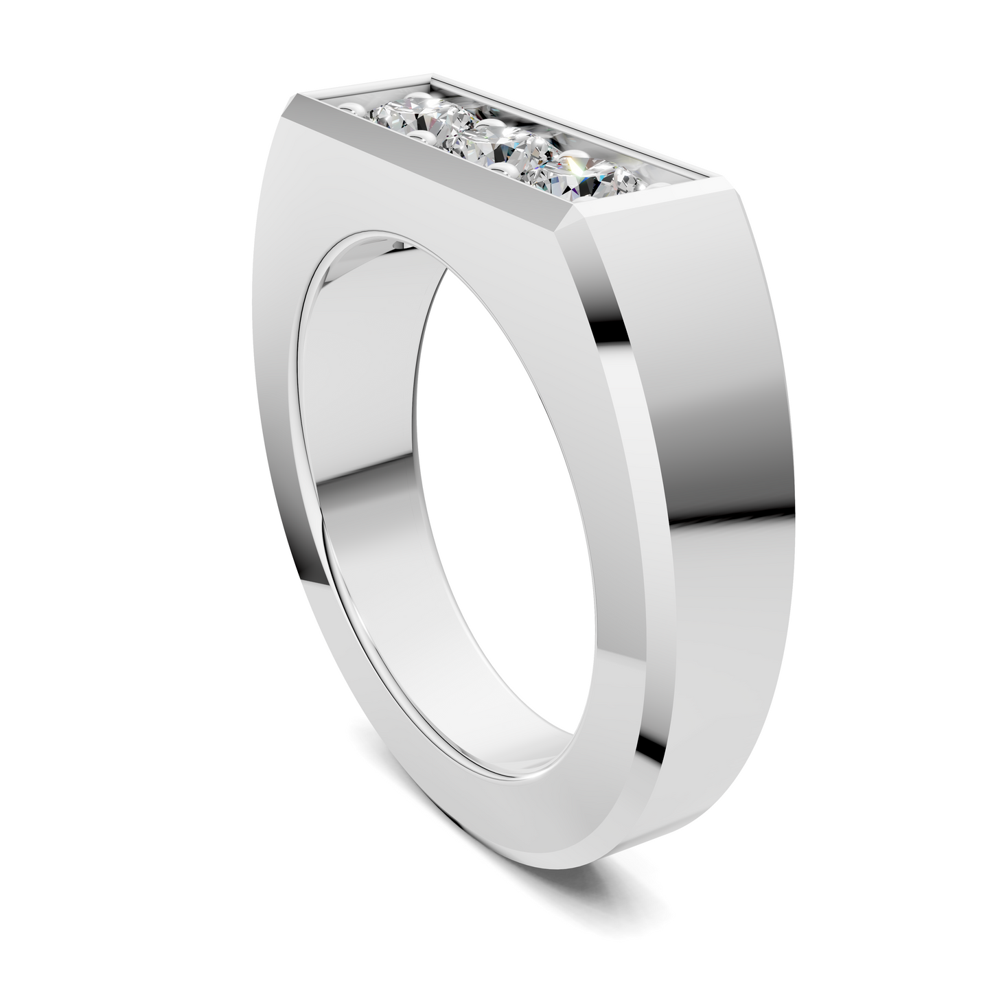 DAVID THREE STONE RING