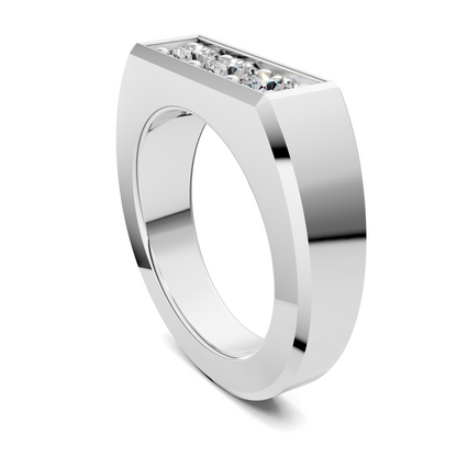 DAVID THREE STONE RING