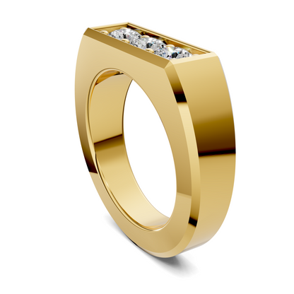 DAVID THREE STONE RING