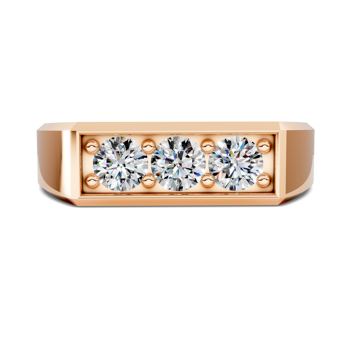 DAVID THREE STONE RING