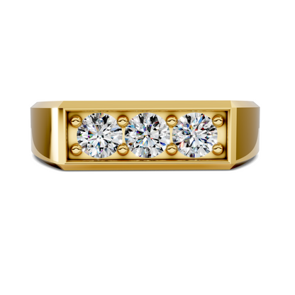 DAVID THREE STONE RING