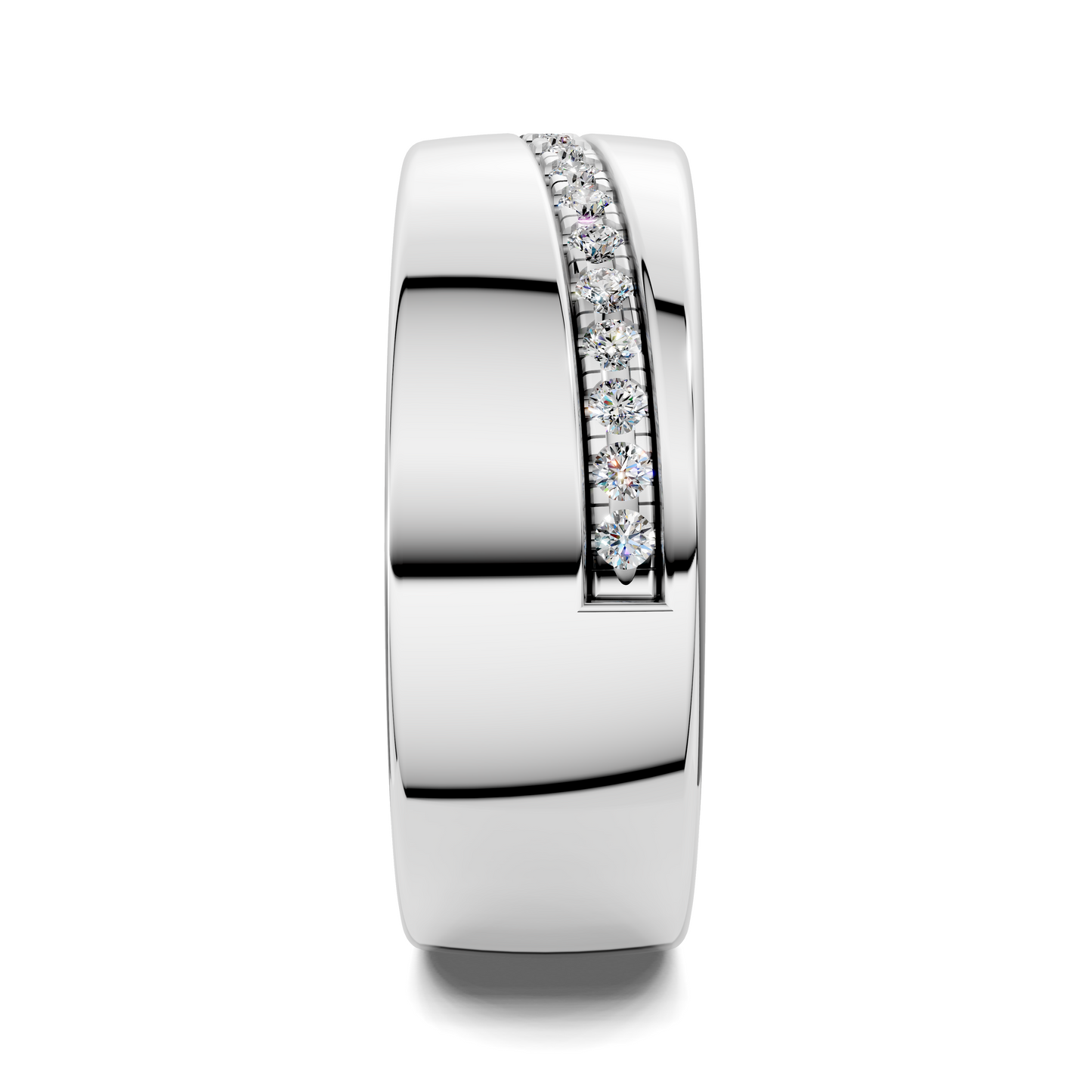 EDWIN DIAGONAL CHANNEL DIAMOND BAND