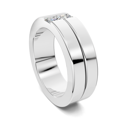 JULIAN DUAL ASSCHER DIAMOND RING